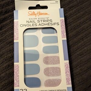 Sally Hansen Salon Effects Nail Strips - Powdered Sky and Glitter Pink